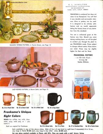 1966 Catalog Back Cover